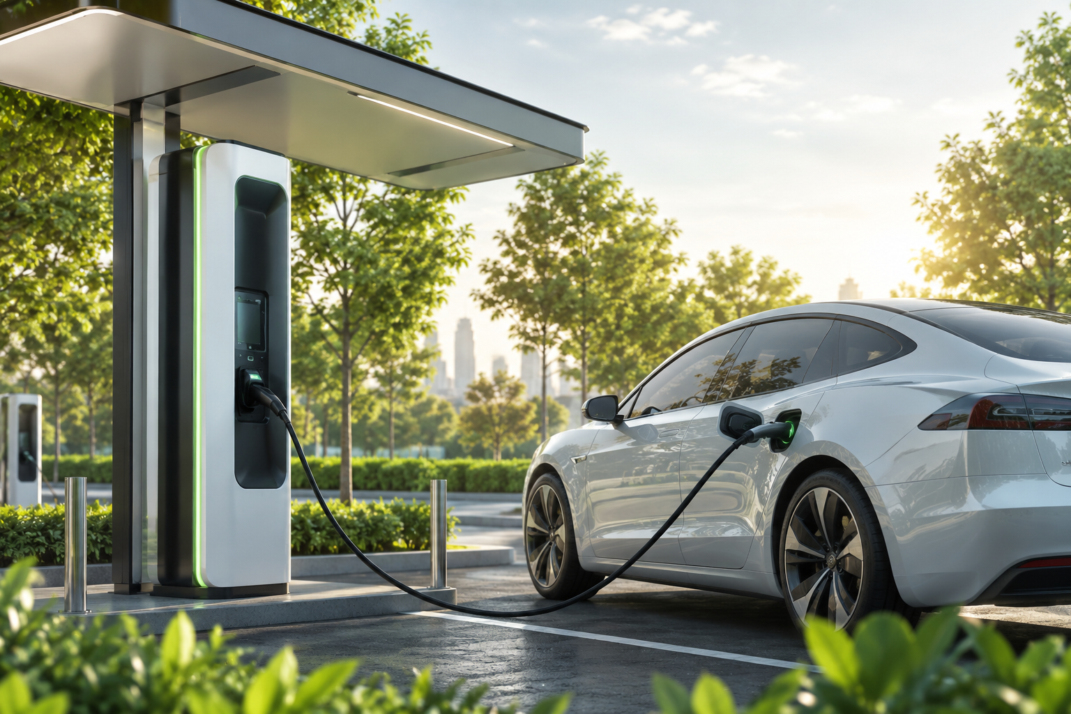 EV charging energy hub